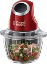 Russell Hobbs 24660-56 200W minisekáčik s tlačidlovým ovládaním oceľ