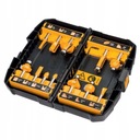 DT90016-QZ 12ks DEWALT Sada fréz 8mm Stopka