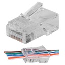 NEKU RJ45 8P8C UTP kategórie 6 Priechodné zástrčky 100 ks