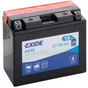 Batéria Exide YT12B-BS 10Ah 160A