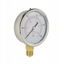 HYDRAULICKÝ MANOMETER VEĽKÉ HODINY 100mm 0-400 Bar