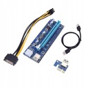 Riser rev 009S Gold USB 3.0 PCI-E 1x-16x 6PIN SATA