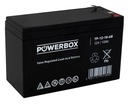 Bezúdržbová gélová batéria Securbox 12V 10Ah