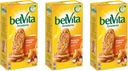 Belvita cereálne sušienky, orechy a med 300g x 3