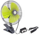 VENTILÁTOR AUTO VENTILÁTOR S KLOPOM 12V 20CM