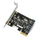 ROCKPro64 - 2x rozširujúca karta SATA3 na PCI-e 3.1