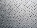 Rebrovaný oceľový plech 3mm, formát 250x1000mm