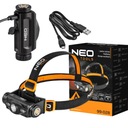 NEO HLAVOVÁ LAMPA NABÍJACIA USB CREE IPX 4 1000LM 99-028