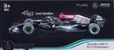 Auto F1 Mercedes W12 Hamilton HELMET BBurago 1:43