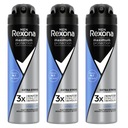 Pánsky antiperspirant Rexona Maximum Cobalt 150 ml x 3