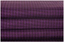 Zimný šál HUNDRED'S FOOT Houndstooth PURPLE f13