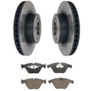 PREDNÉ DISKY, DESTIČKY, BMW E60 E61 324 MM, VETRANÉ