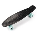 METEOR SKATEBOARD PLASTIC FISK, čierny