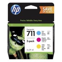 ATRAMENTY HP 711 DESIGNJET T525 T530 5ZY57A 5ZY60A