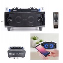 Boombox 120W bluetooth reproduktor USB SD diaľkové ovládanie LED efekt