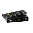 DVB-T2 DVB-C TV TUNER POZEMNÝ A KÁBLOVÝ HYBRIDNÝ KRUGER&MATZ KM0550B H.265