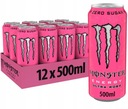 MONSTER ENERGY DRINK Ultra Rosa ZERO 500ml x12