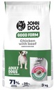 JOHN DOG GOOD FORM krmivo pre psov malých plemien CHICKEN BEEF 3 kg