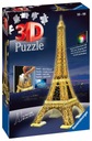 Ravensburger Eiffelova veža 3D puzzle Budovy v noci 216 dielikov 12579