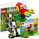 LEGO Creator 3 v 1 30581+30641 PANDA PARROT