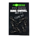 Korda SWIRL S PTFE Ring Obratlík veľkosť 8