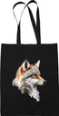 Wolf Tote Bag Wolf Print 3 Trendy čierna