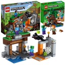 LEGO Minecraft 21166 Opustená baňa v podzemí + dobrodružstvo v mokrade