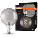 Ozdobná LED žiarovka E27 G125 4W 1800K OSRAM