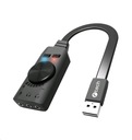 7.1 USB hudobná karta.Hlavné ovládanie zvuku