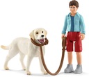 SCHLEICH Vychádzka pre psov Labradorský retriever - 42478