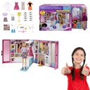 SET Bábika Barbie Barbi vysnívaný šatník oblečenia veľa prvkov DARČEK XL