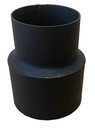 Redukcia komína 120mm na 100mm 120x100 Výrobca