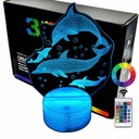 Dolphins 3D LED LAMP nočná lampa