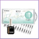 Súprava NC Flexi Tips Coffin + Clear Base 6ml