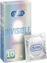 NAJTENŠIE KONDÓMY 10 ks DUREX INVISIBLE