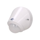 POHYBOVÝ SENZOR 360/180 stupňov, IP65, 800W, BIELY