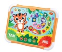 Dumel vzdelávací tablet, tigrované puzzle pre deti, naučí a zabaví 12m+