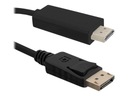 QOLTEC 50435 Qoltec DisplayPort v1.2 samec HDMI