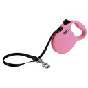 Alcott Wanderer Leash 5m Pink - automatické vodítko pre psa, ružové L