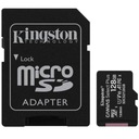 MICROSD PAMÄŤOVÁ KARTA 128GB 100MB/S ADAPTÉR