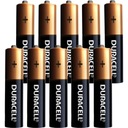 DURACELL ORIGINÁLNE ALKALICKÉ BATÉRIE LR3 AAA 10 rokov platnosť 1,5V x10