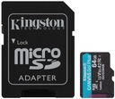 Pamäťová karta KINGSTON CANVAS GO 64GB microSD SDXC