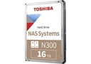 Toshiba N300 HDWG31GUZSVA 16TB 3,5'' disk 7200