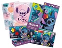 Školská výbavička STITCH Školská súprava Disney zošity pastelky farby Stitch