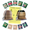 Sada pre dve Yerba Mate Bombilla Tekvica 10x50g