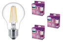 6x E27 PHILIPS LED žiarovka 7W = 60W FILAMENT teplá farba 2700K EyeComfort