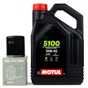 MOTUL 5100 10W40 4L motorový olej + olejový filter