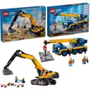 LEGO City 60420 City Construction Žltý výložník bagra Autožeriav