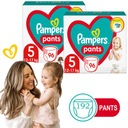 PAMPERS PANTS 5 plienok DIAPERS PANTS 2x96 sada 192 ks.