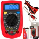 VÝKONNÝ LCD MULTIMETER AKTUÁLNY NAPÄTIEME SADA ELEKTRICKÝCH 9V BATÉRIÍ